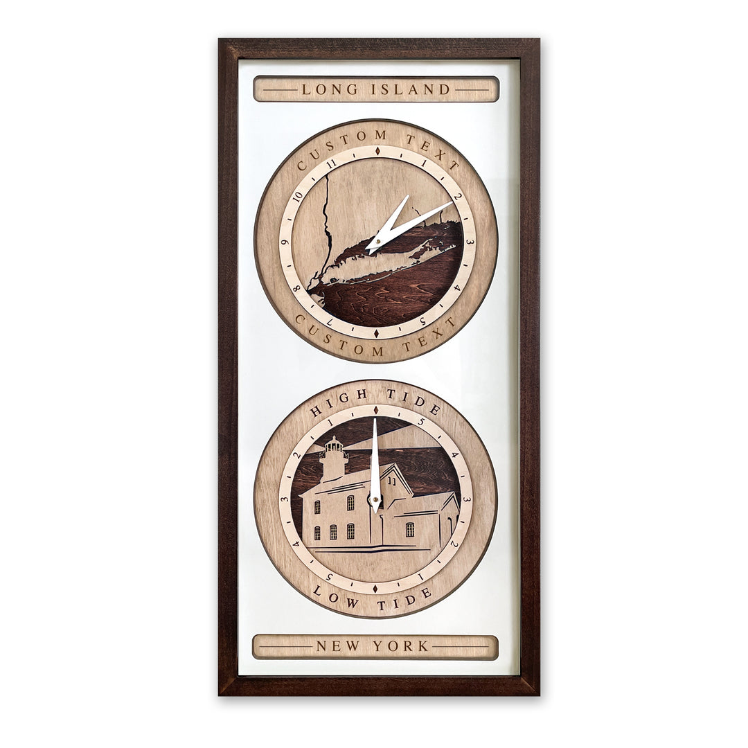 Time & Tide Clock - Long Island