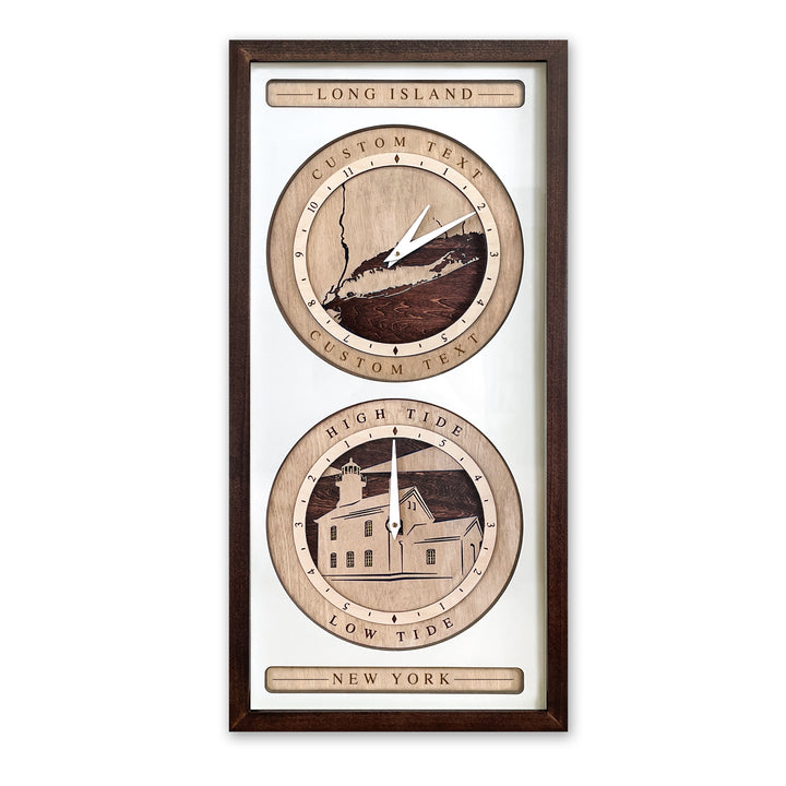 Time & Tide Clock - Long Island