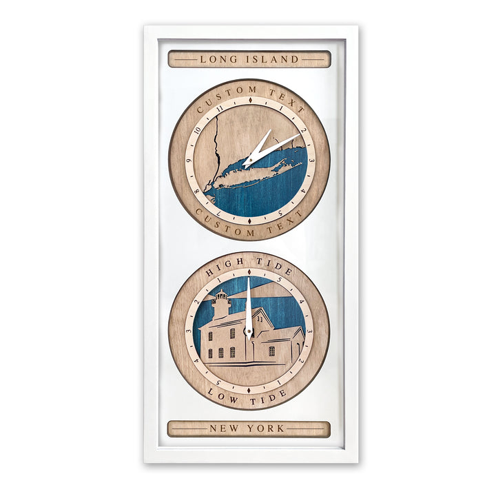 Time & Tide Clock - Long Island