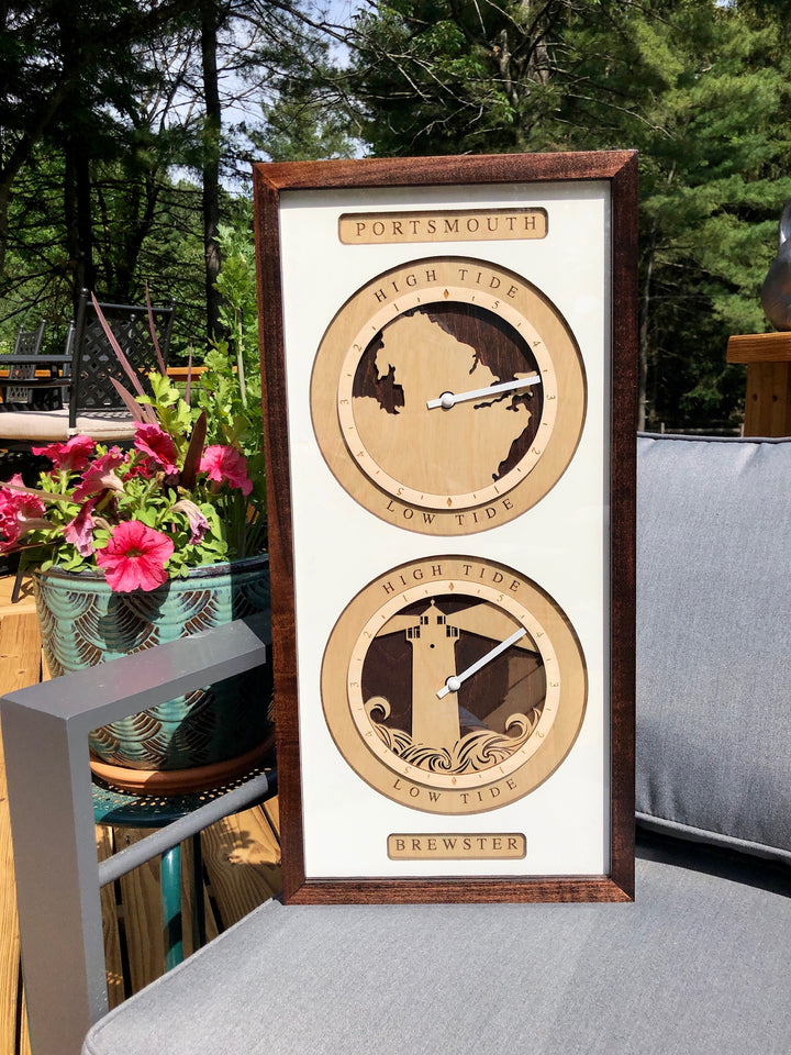 Portsmouth NH Tide Clock