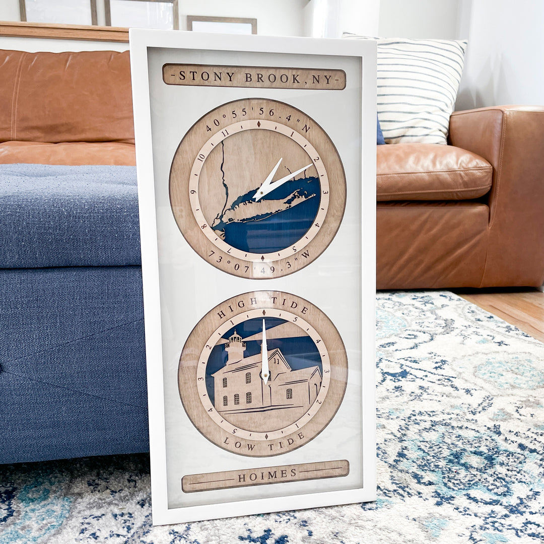 Time & Tide Clock - Long Island