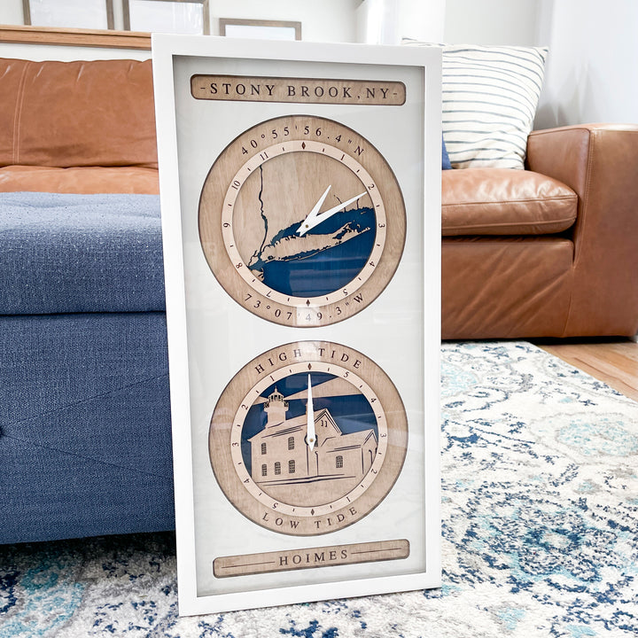Time & Tide Clock - Long Island