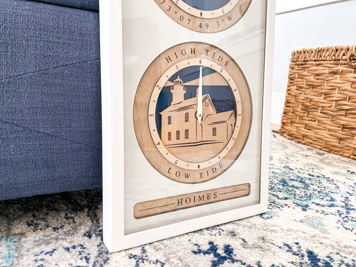 Time & Tide Clock - Long Island