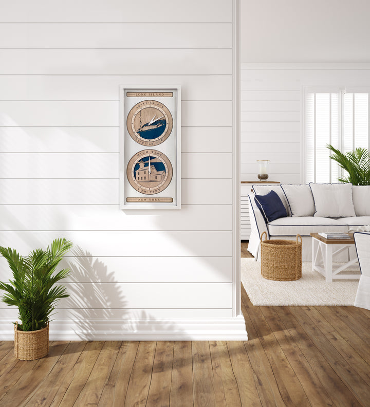 Time & Tide Clock - Long Island